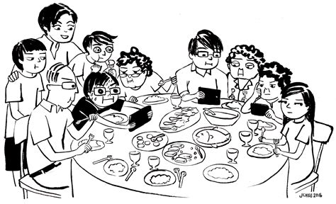 pamilyang kumakain drawing easy|66 Easy Drawing Ideas for Beginners.